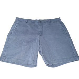 CT241 MEN'S CHAPS CHINO NAVY COASTLAND WASH SHORTS 38